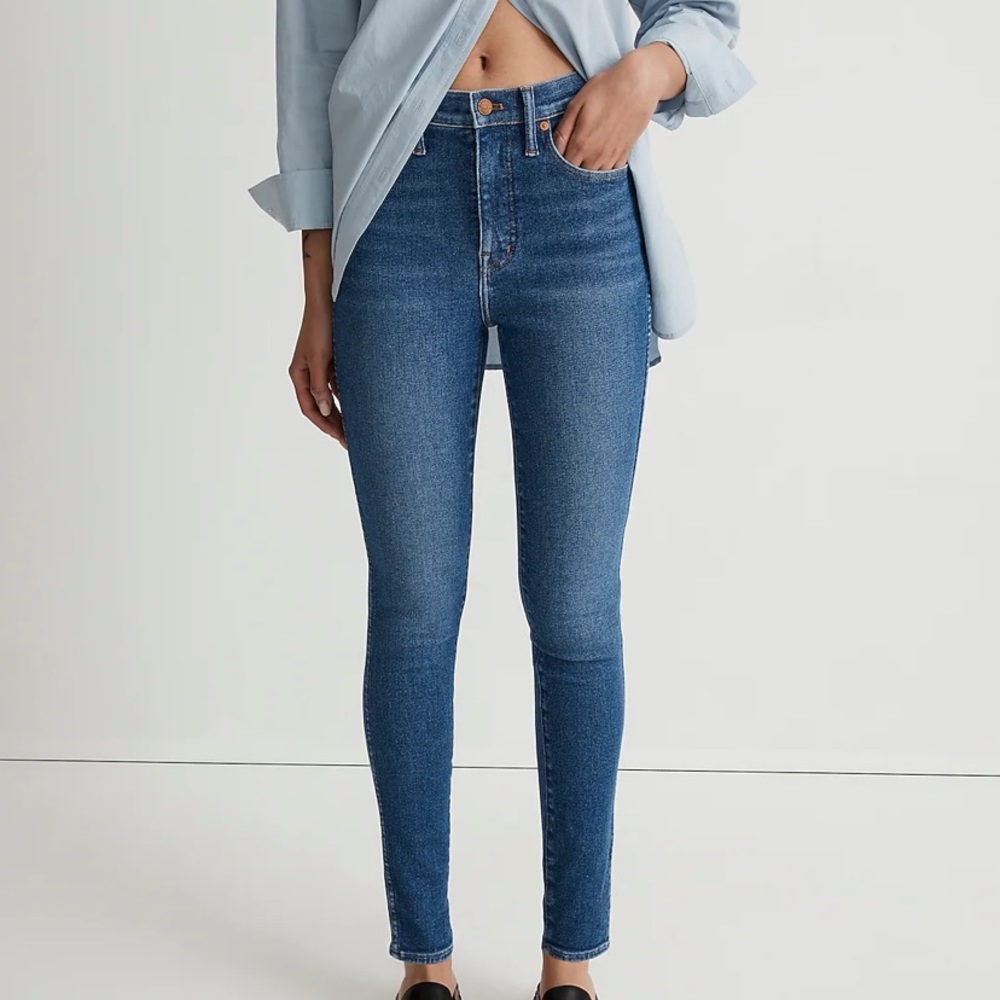 Madewell High Rise Skinny Crop jeans